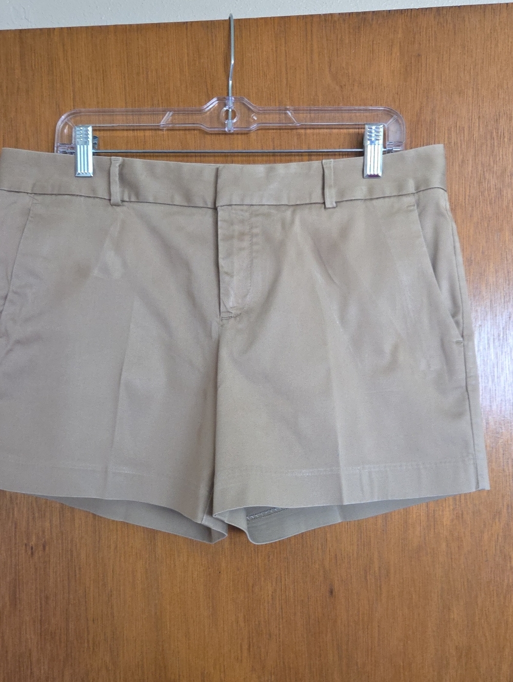Banana Republic Tan Tailored Bermuda Shorts